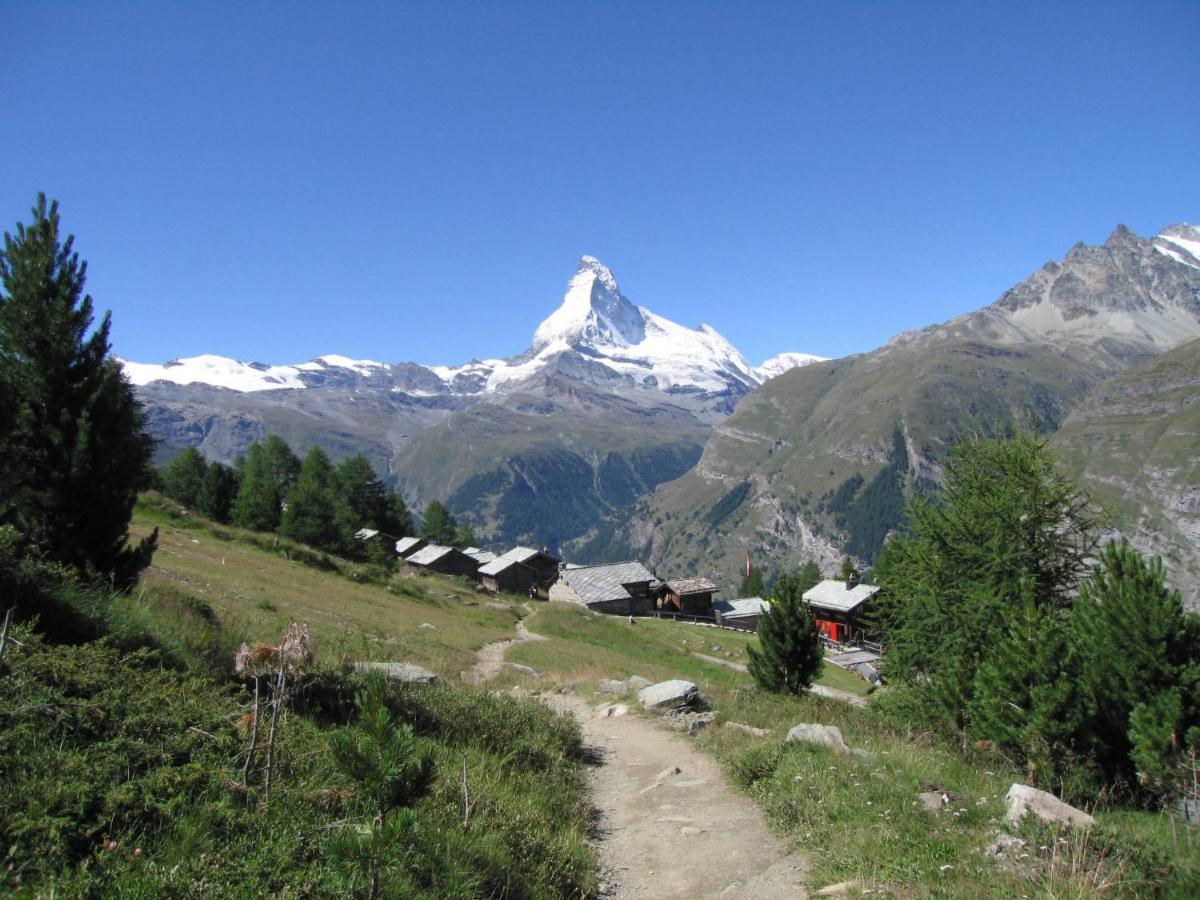 Apartment Chalet Dossen Zermatt Extérieur photo